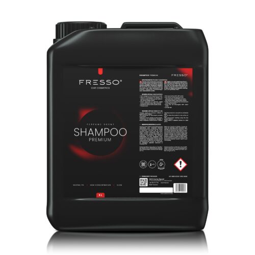 Fresso Fresso – Συμπυκνωμένο Σαμπουάν Αυτοκινήτου Premium 5 L με Ουδέτερο pH, Πυκνό Αφρό και Ασφαλή Δράση για Κεριά και Sealants – 1 Τεμ. (159471/FRE)