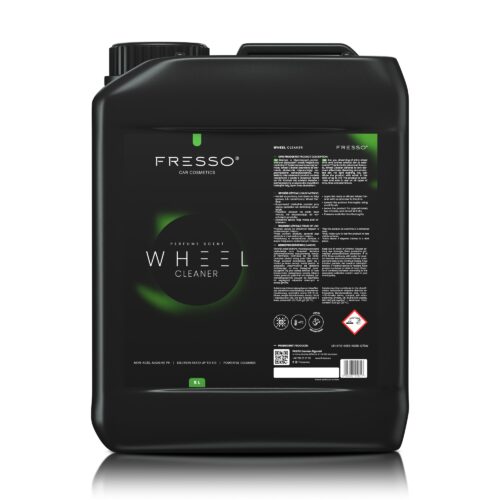 Fresso Fresso – Συμπυκνωμένο Καθαριστικό Τροχών και Ζαντών Wheel Cleaner 5 L με Αλκαλικό pH, Αναστολείς Διάβρωσης και Αραίωση έως 1:10 – 1 Τεμ. (159617/FRE)