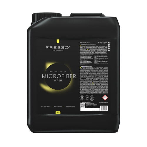 Fresso Fresso – Εξειδικευμένο Καθαριστικό Πλύσης Πανιών Μικροΐνας Microfiber Wash 5 L για Πετσέτες, Applicators και Pads Γυαλίσματος – 1 Τεμ. (390501/FRE)