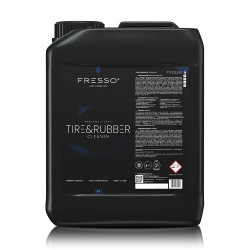 Fresso Fresso – Καθαριστικό Ελαστικών και Καουτσούκ Tire & Rubber Cleaner 5 L με Πυκνό Αφρό και Αραίωση 1:1 – 1 Τεμ. (390204/FRE)